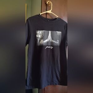 Mister tee Pray T shirt black M 100%cotton